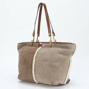 Chloe Kelly tote leather Shoulder Mouton brown bag M
